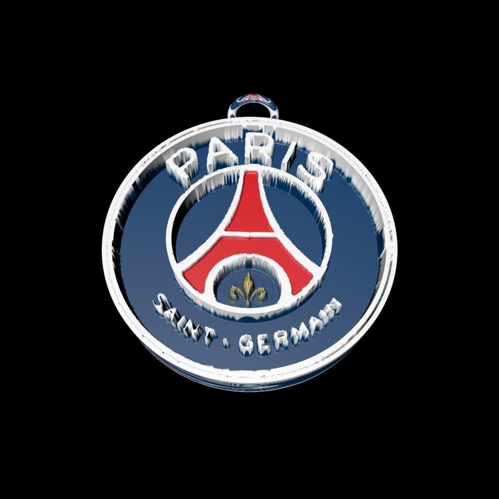 PSG keychain 3D print model_2