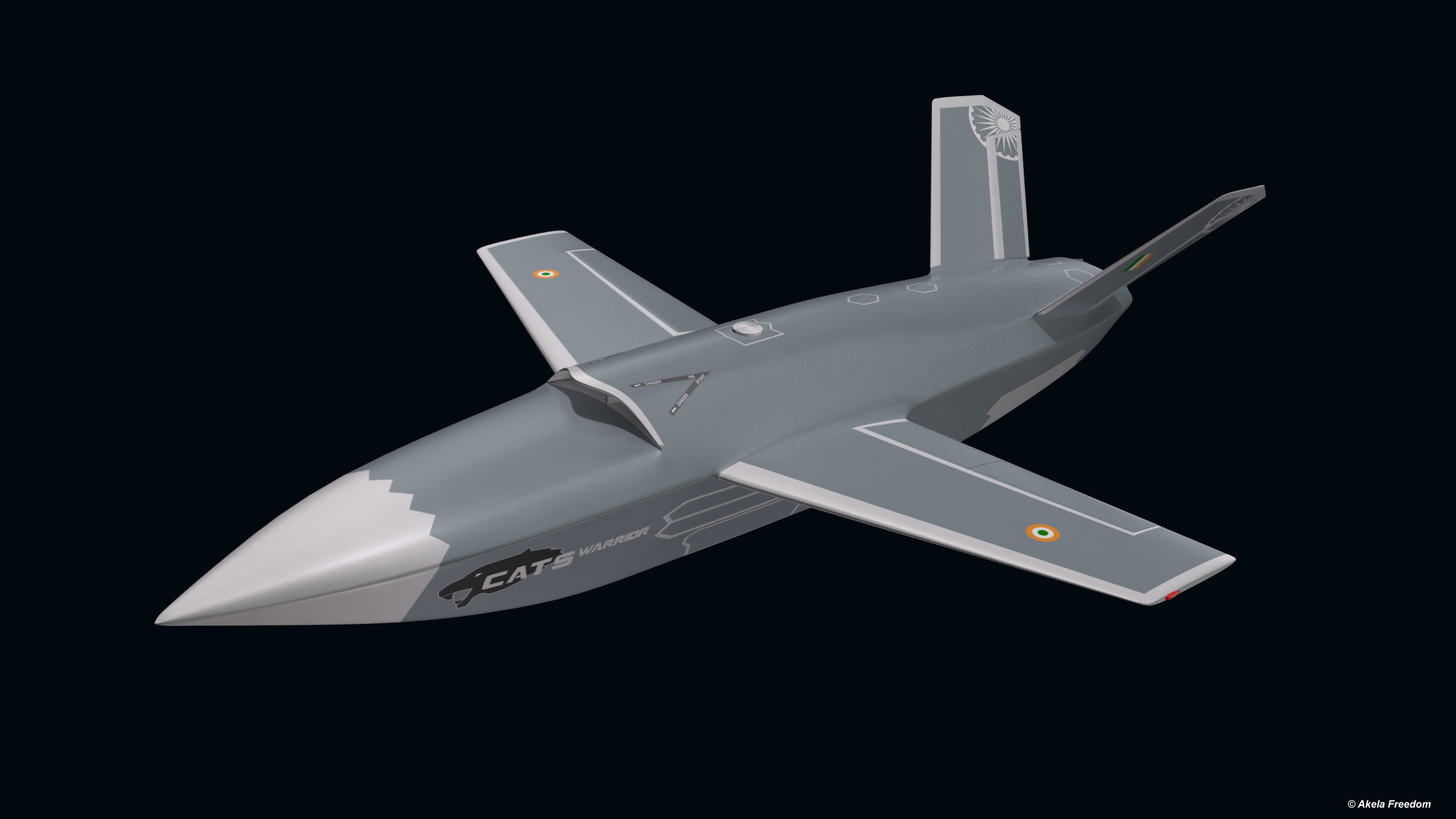 CATS Warrior 3D model_2