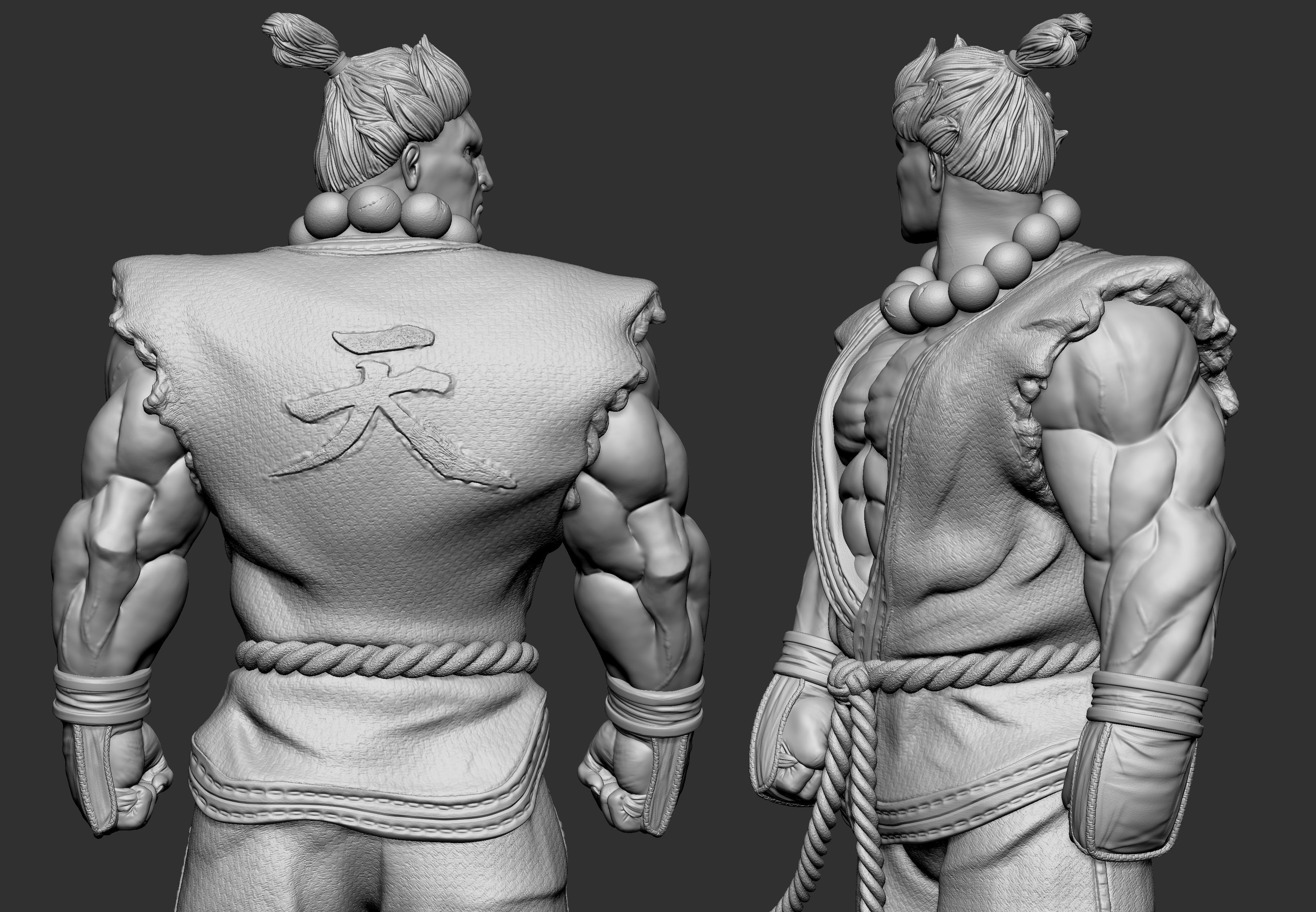 Street Fighter Akuma 3D print model_4