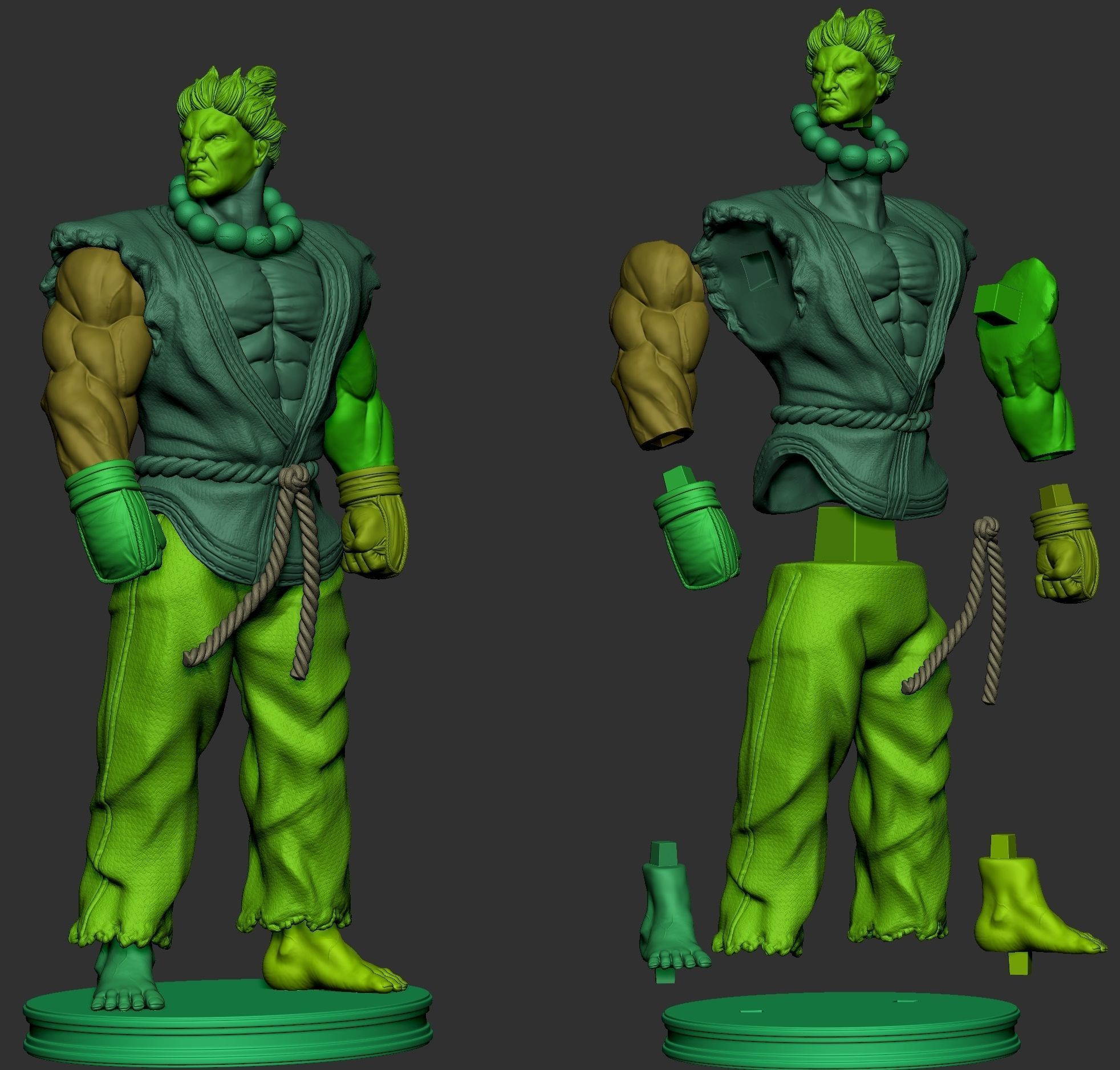Street Fighter Akuma 3D print model_6