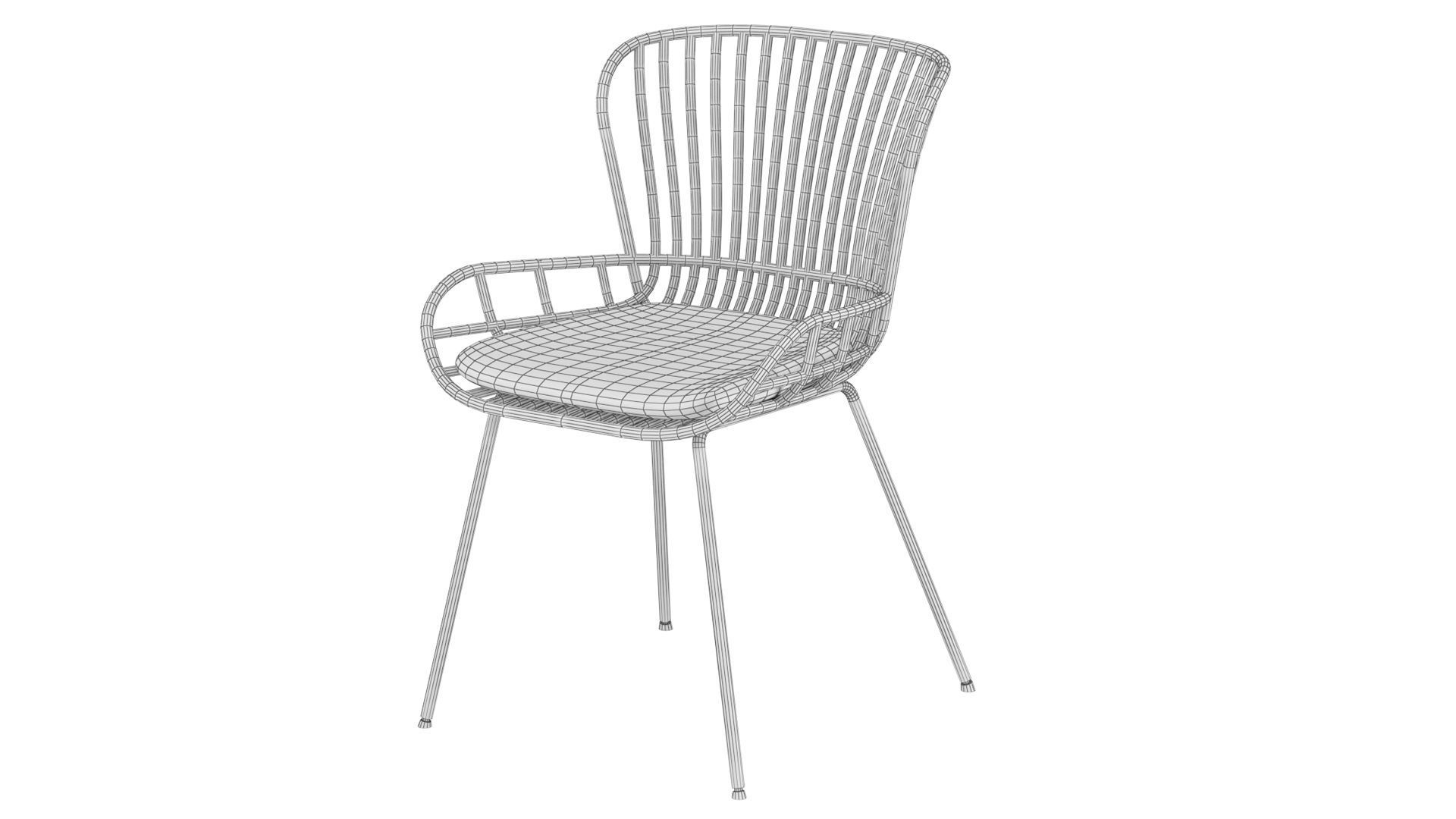 La Forma Surpik Chair 3D model_4