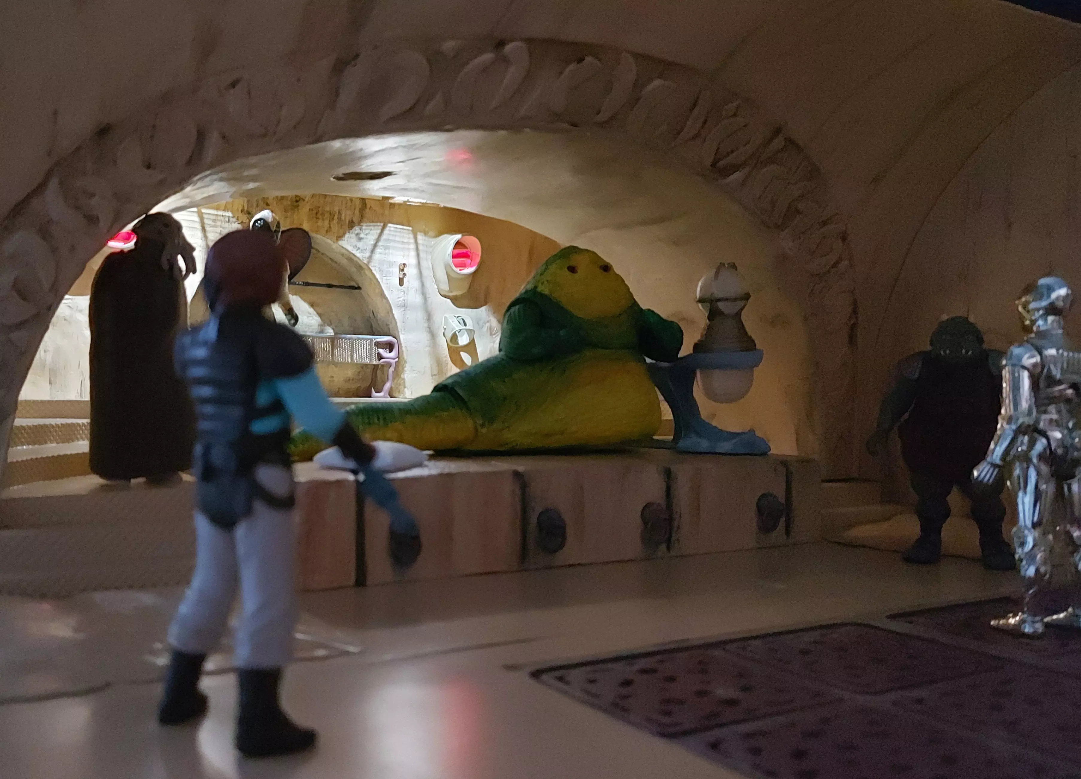 Jabbas Throne Room - Throne Areas - Complete set  1-12 scale 3D Model Collection_12