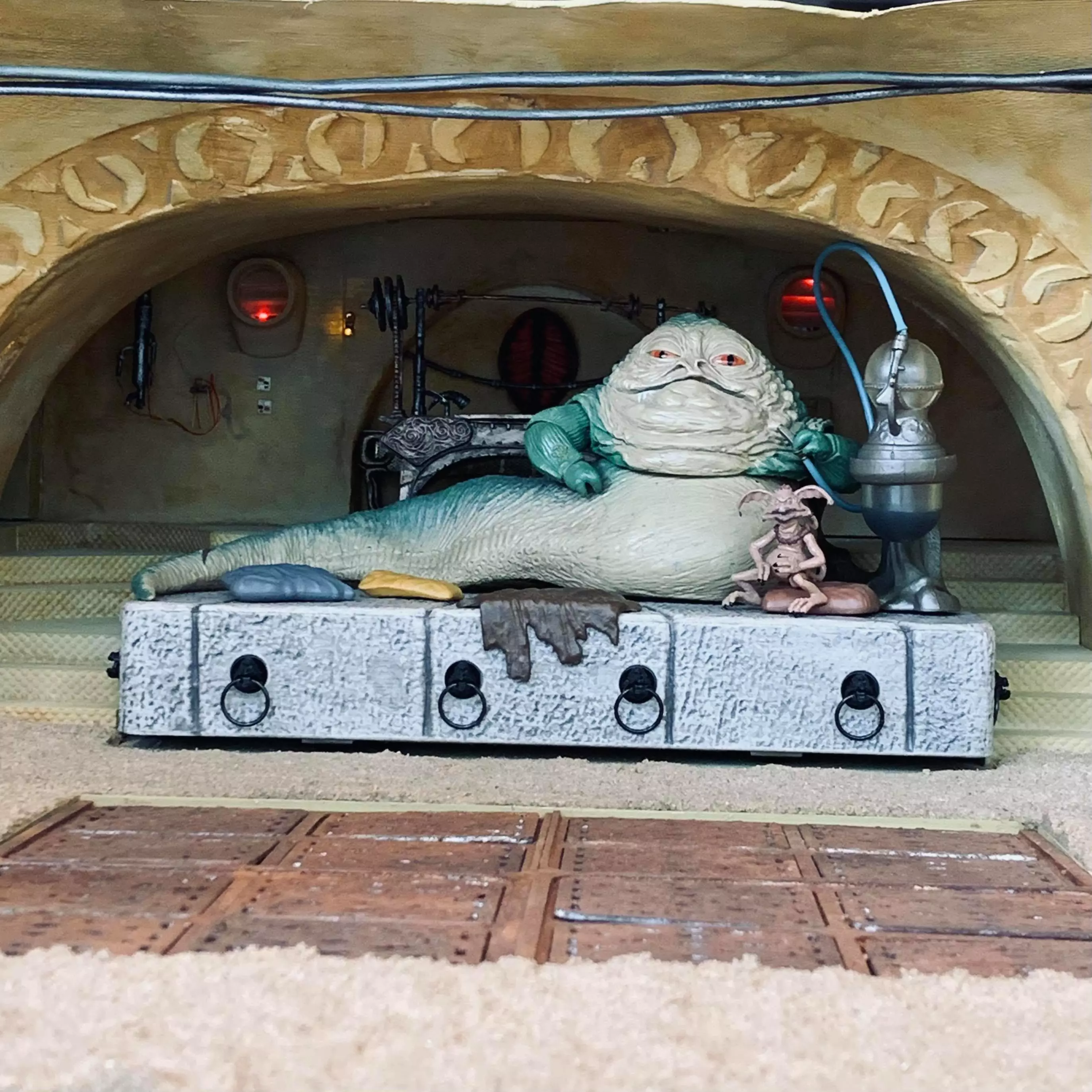 Jabbas Throne Room - Throne Areas - Complete set  1-18 scale 3D Model Collection_10