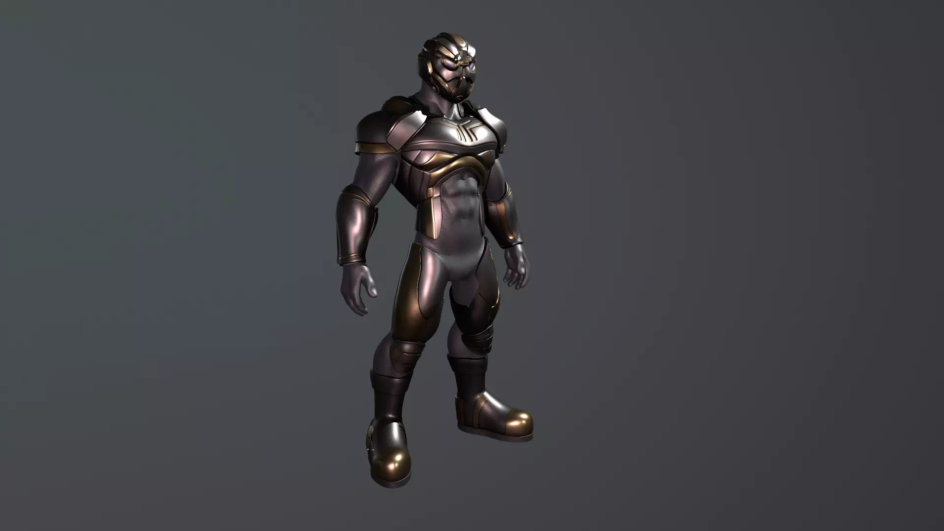 sci fi suit 3D model
