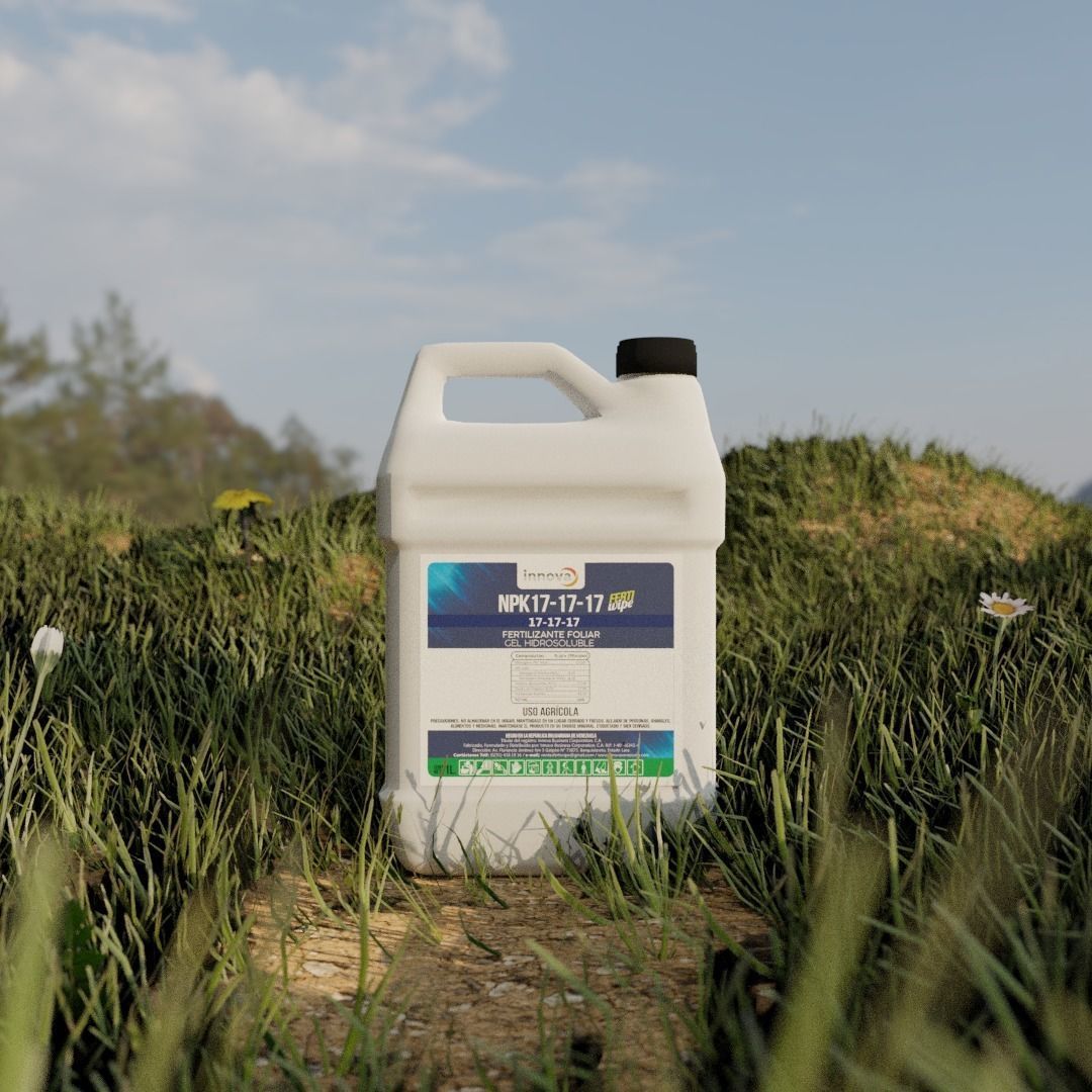 Gallon 3L 3D model_4