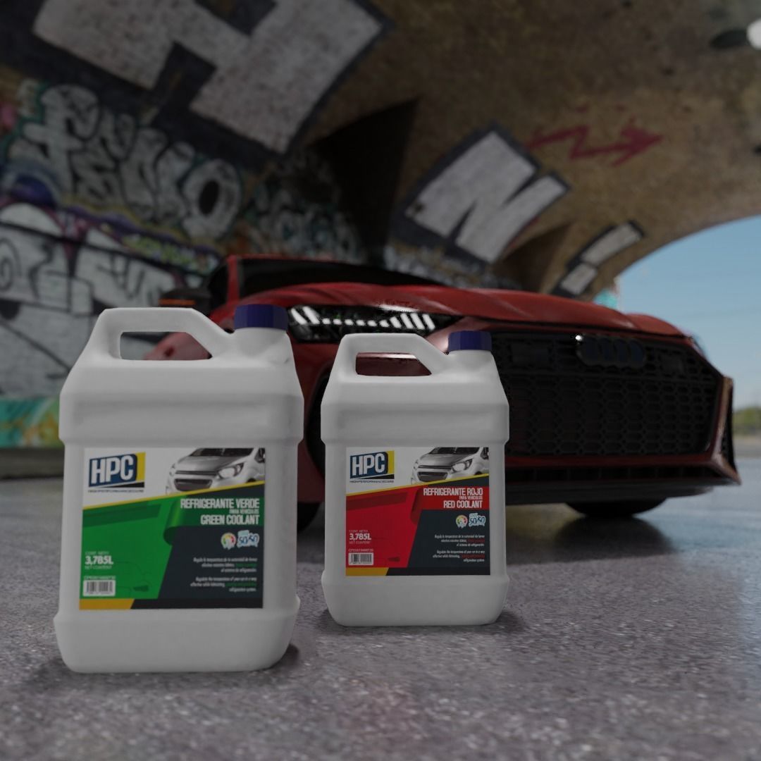 Gallon 3L 3D model_1