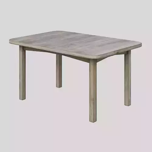 Rectangular table - aged wood