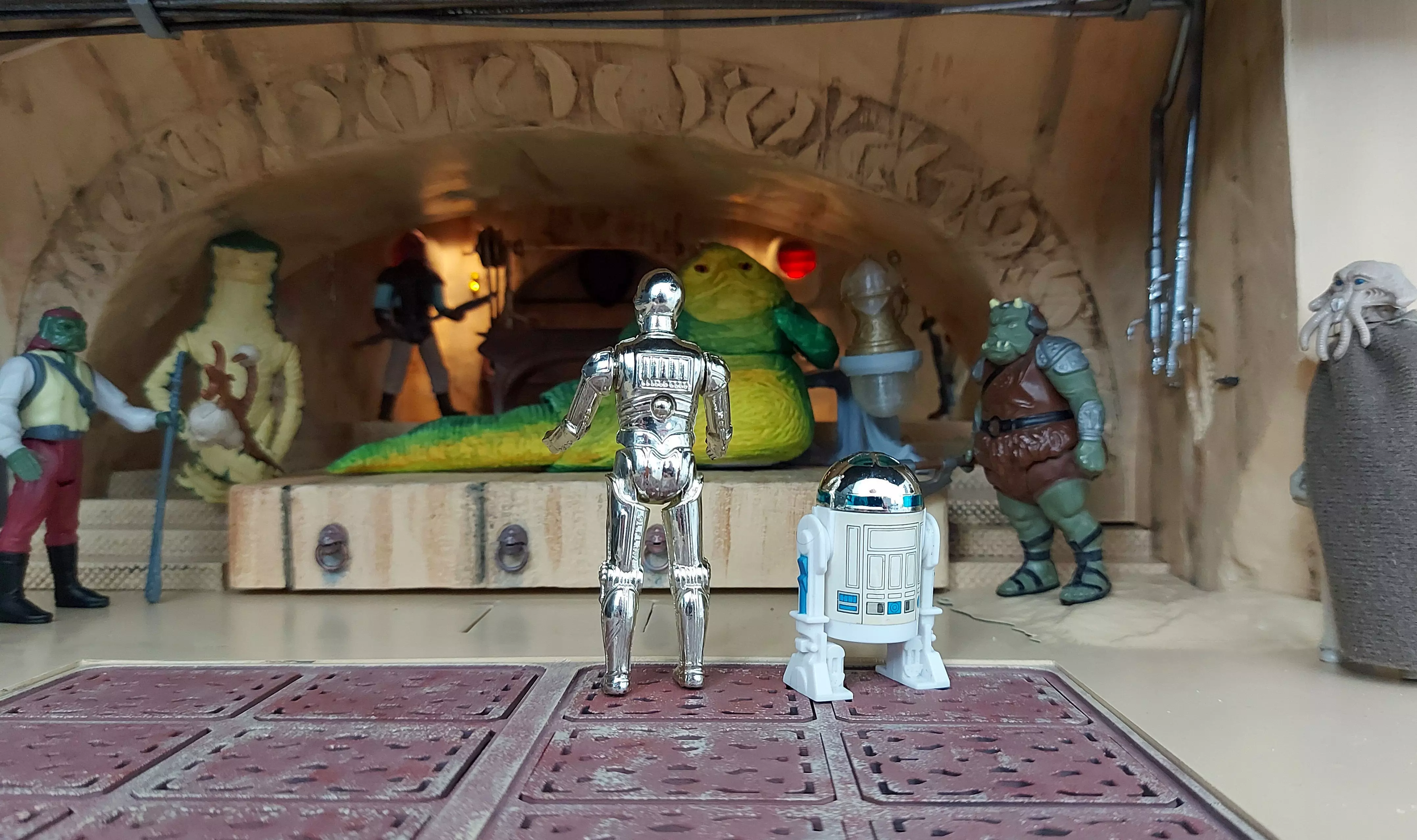 Jabbas Throne Room - Throne Areas - Complete set  1-6 scale 3D Model Collection_13