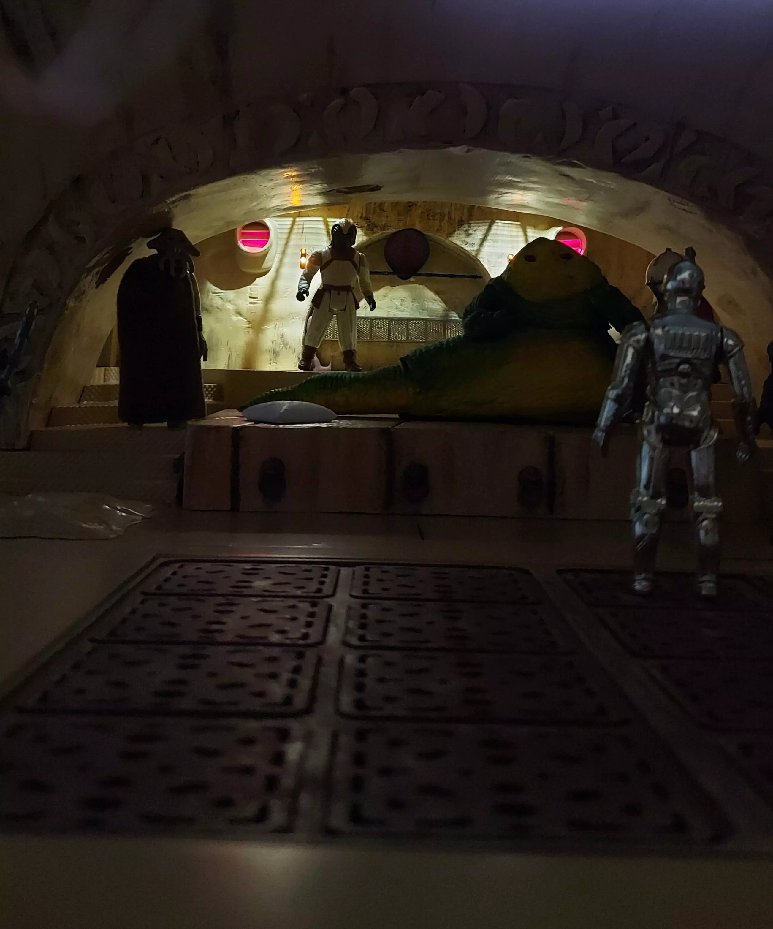 Jabbas Throne Room - Throne Areas - Complete set  1-6 scale 3D Model Collection_11