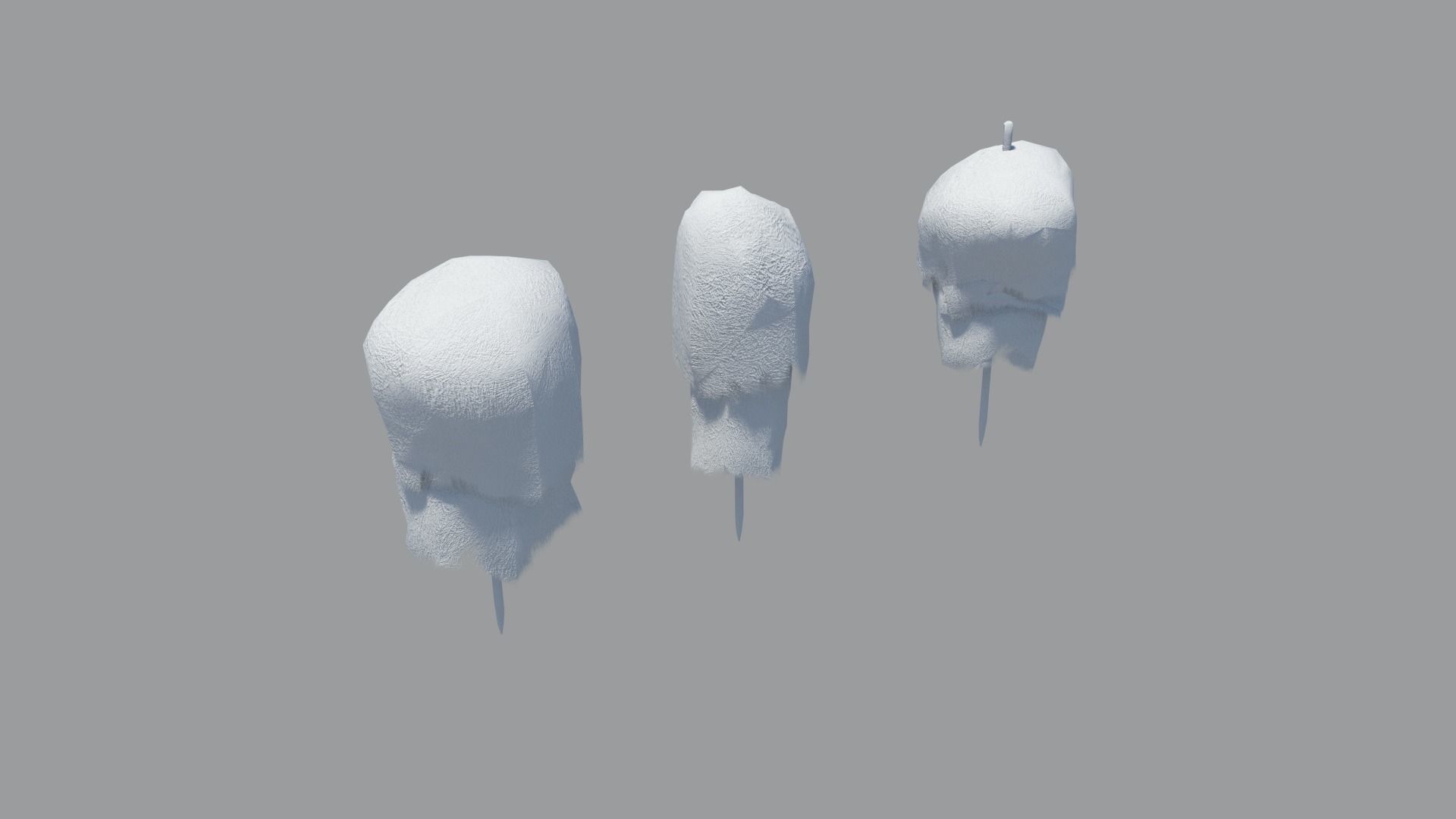 Historic hay rack Low-poly 3D model_29
