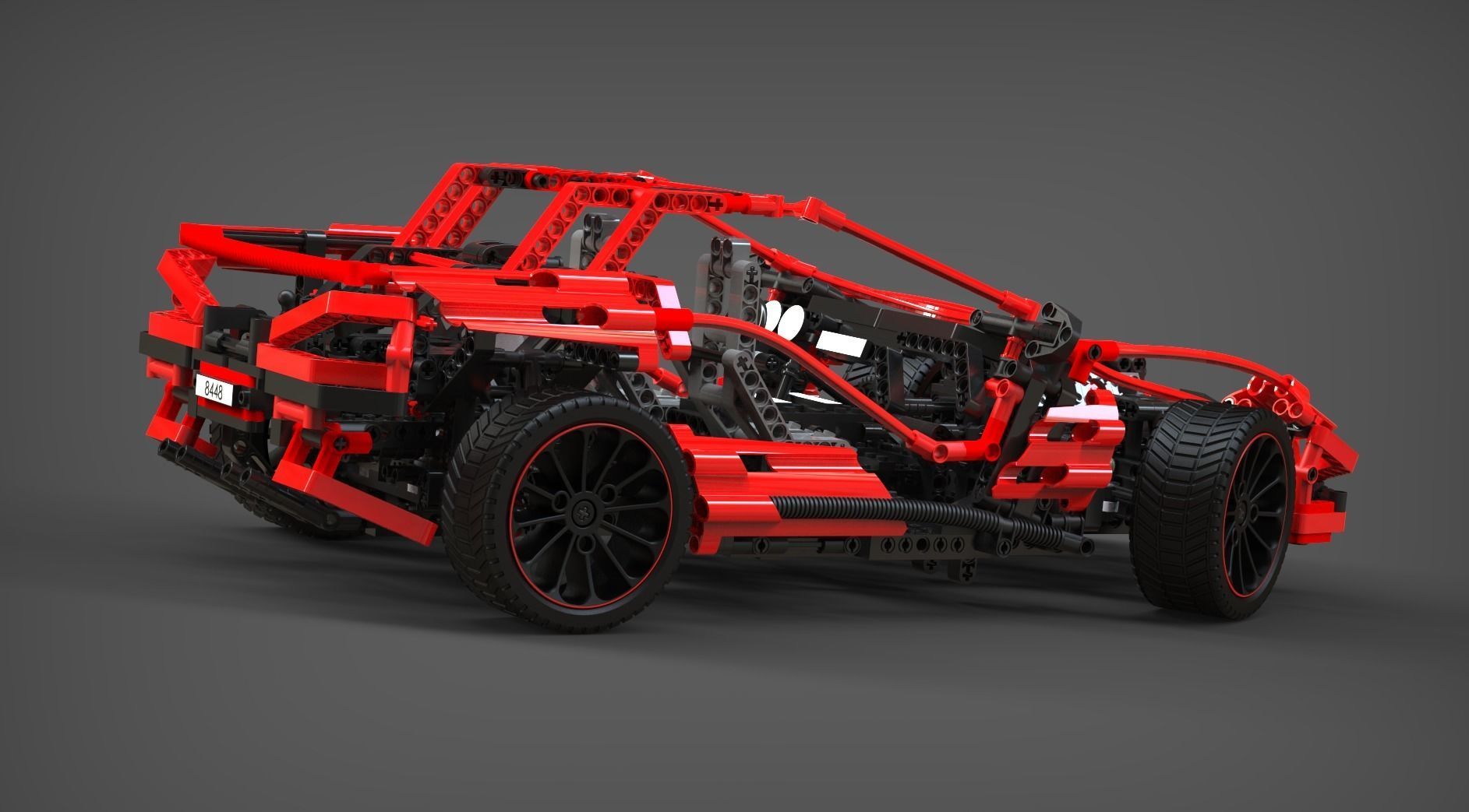 LEGO TECHNIC 8448 Super Street Sensation 3D model_3