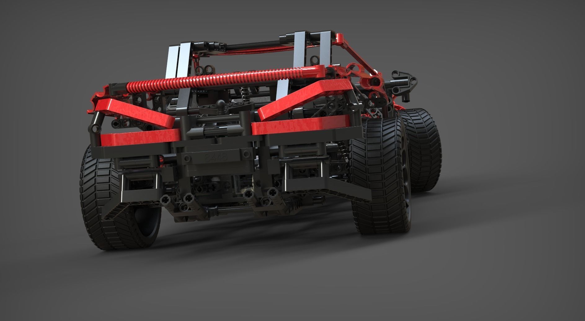 LEGO TECHNIC 8448 Super Street Sensation 3D model_9