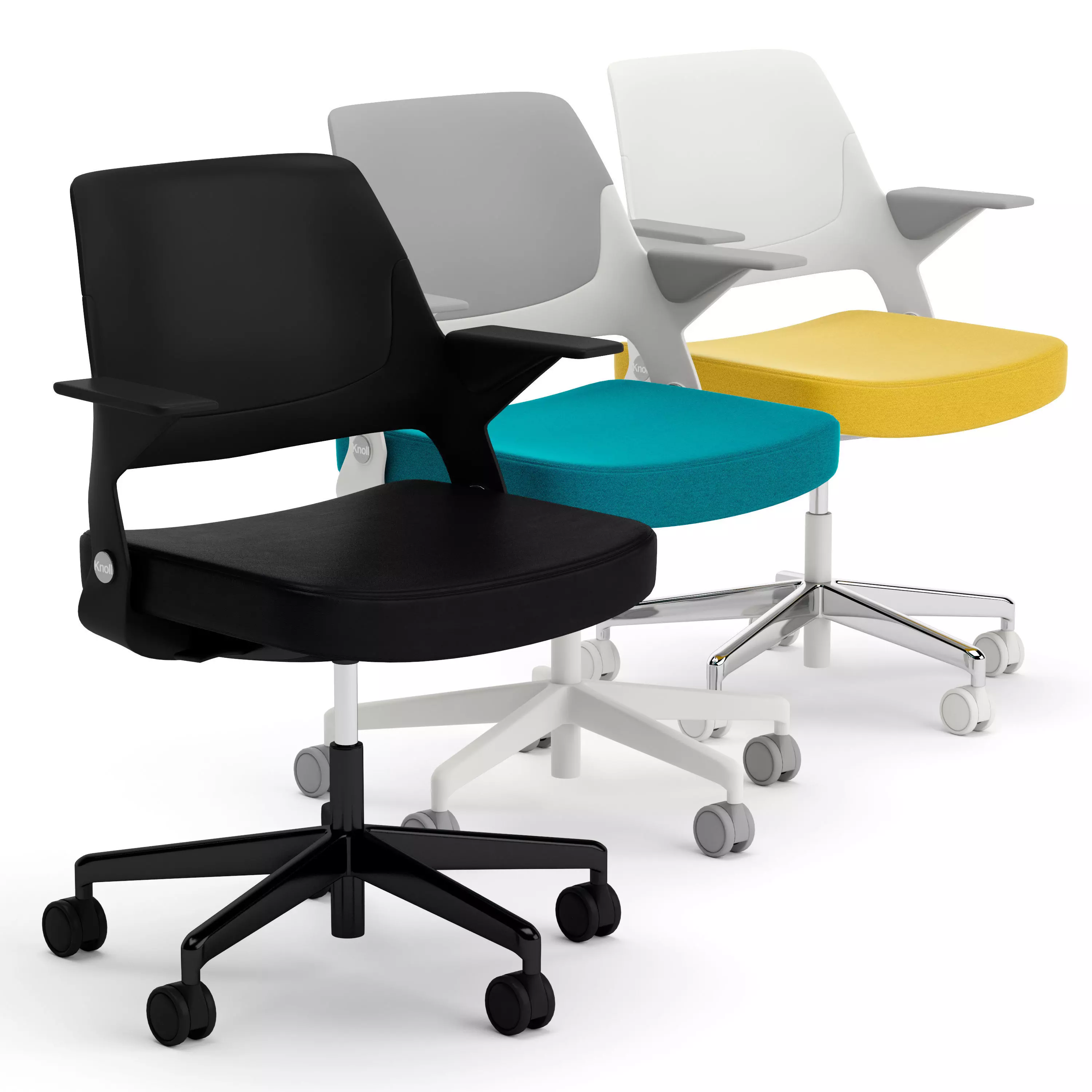 Knoll Ollo office chair 3D model