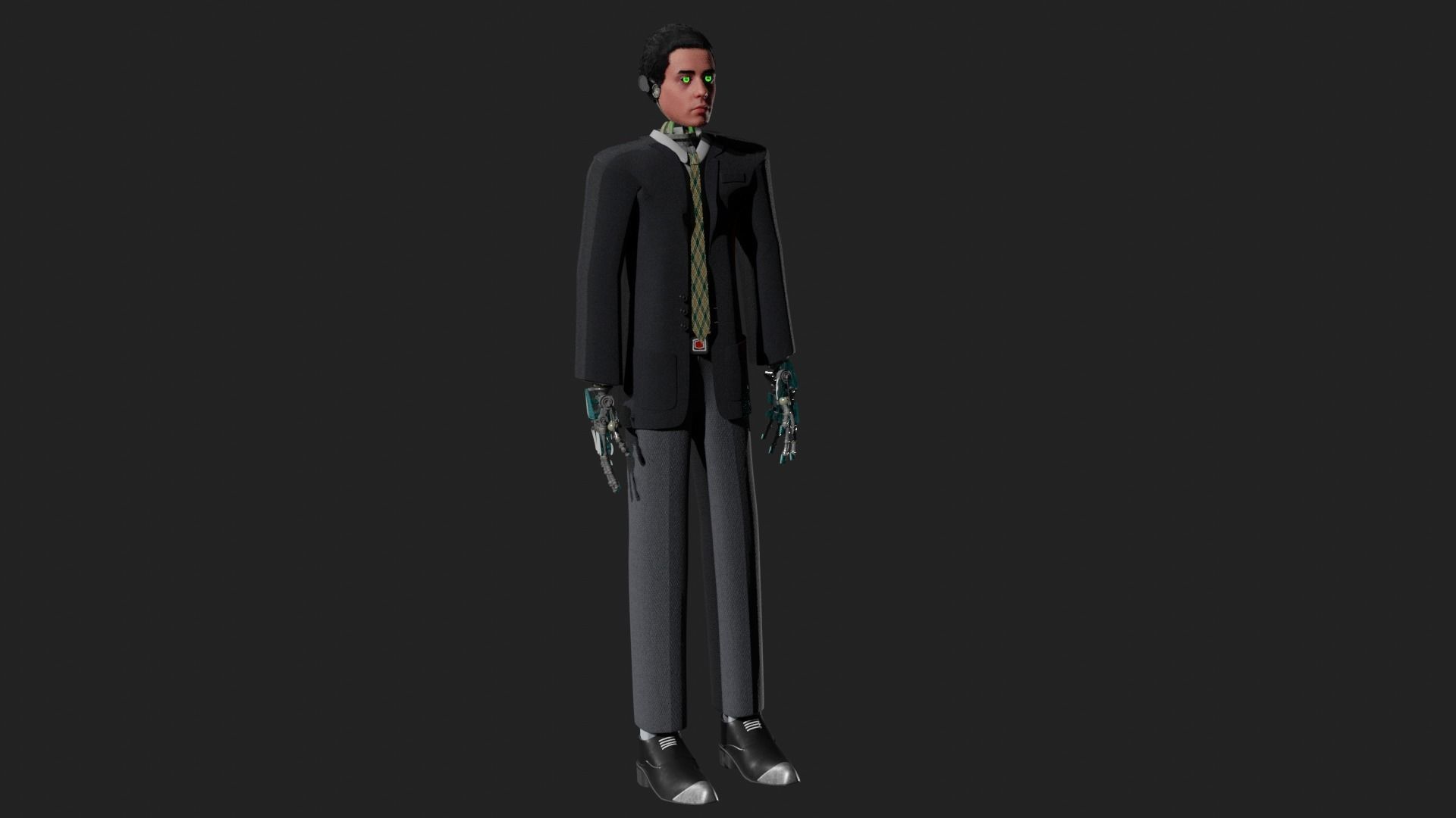 Human Robot 3D model_4