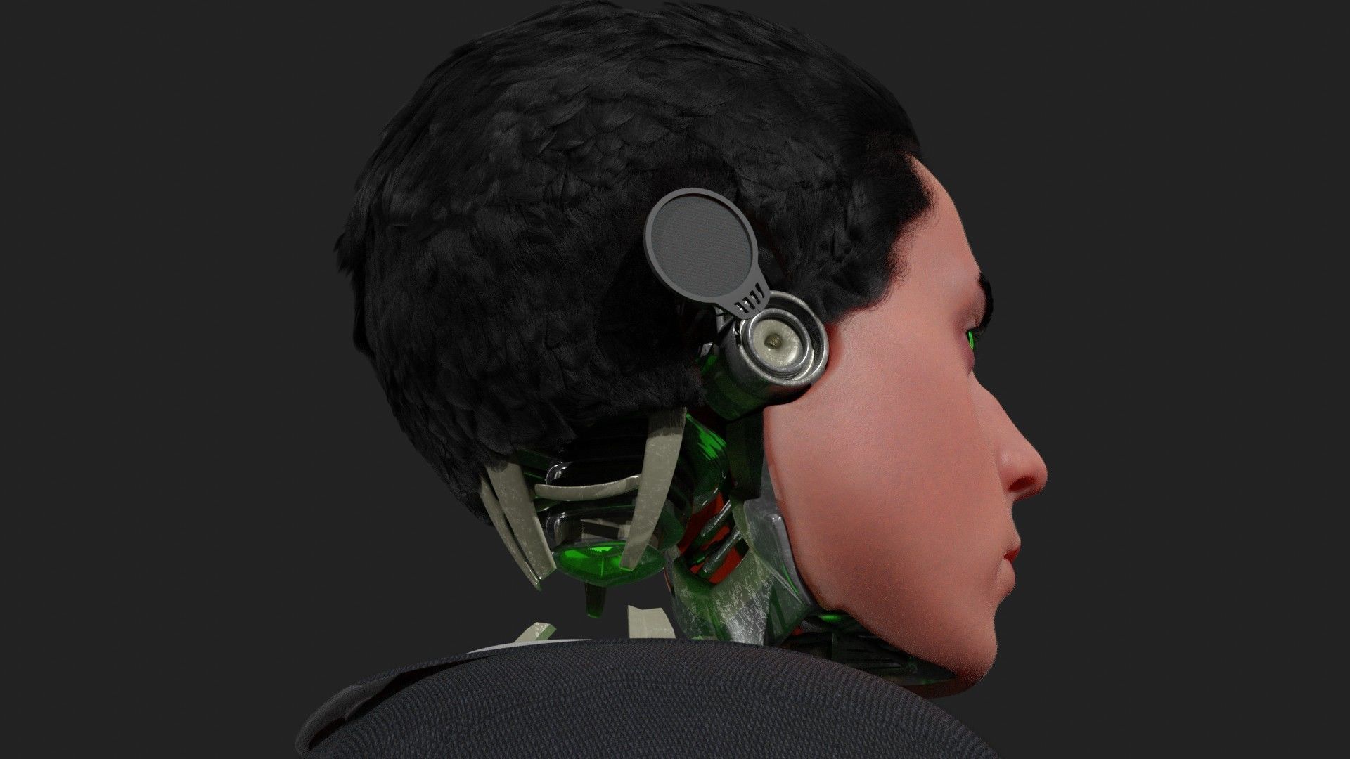 Human Robot 3D model_2