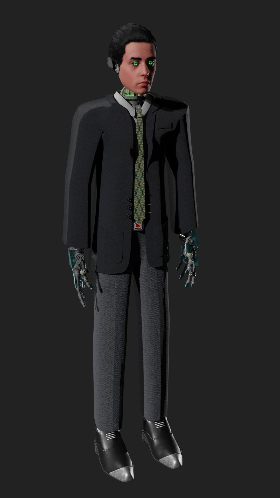 Human Robot 3D model_3
