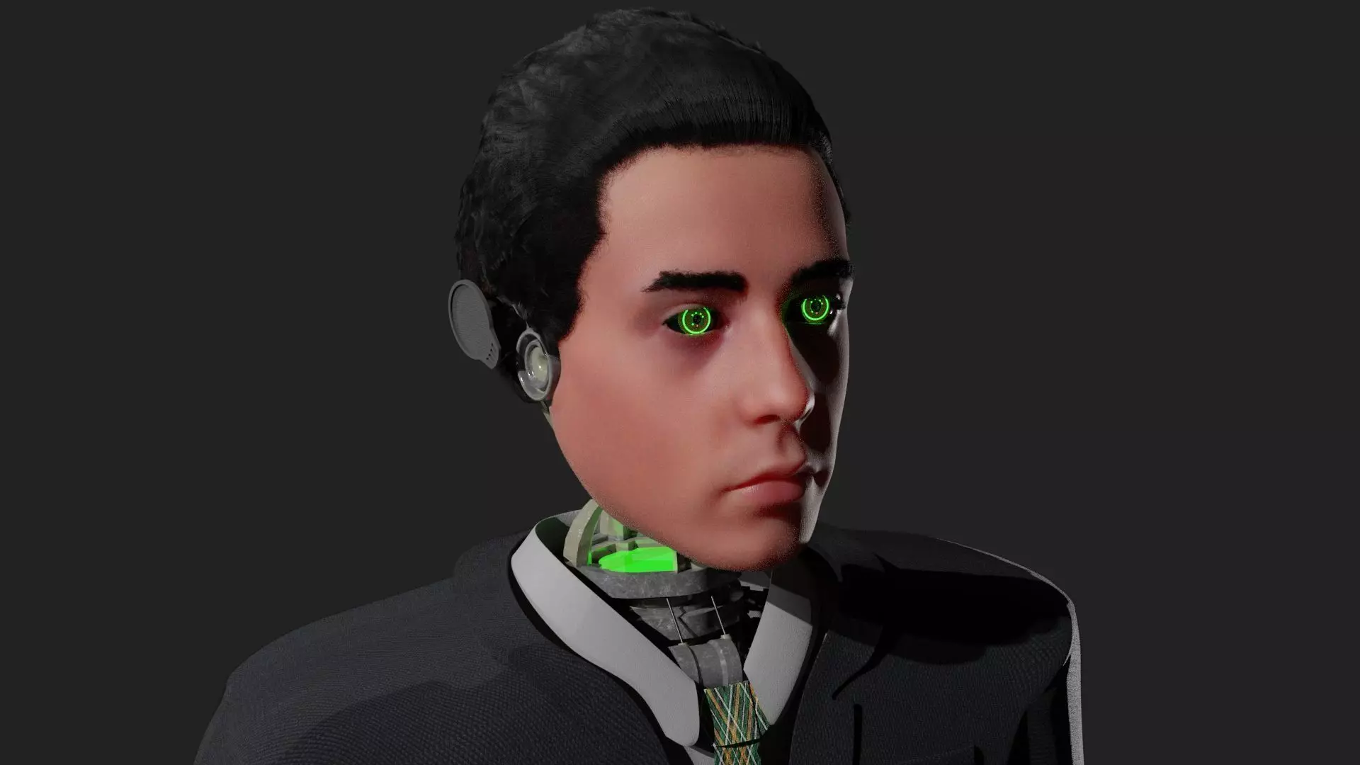 Human Robot 3D model_0