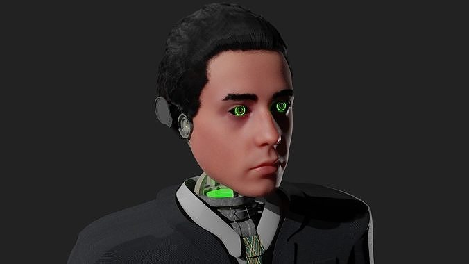 Human Robot 3D model