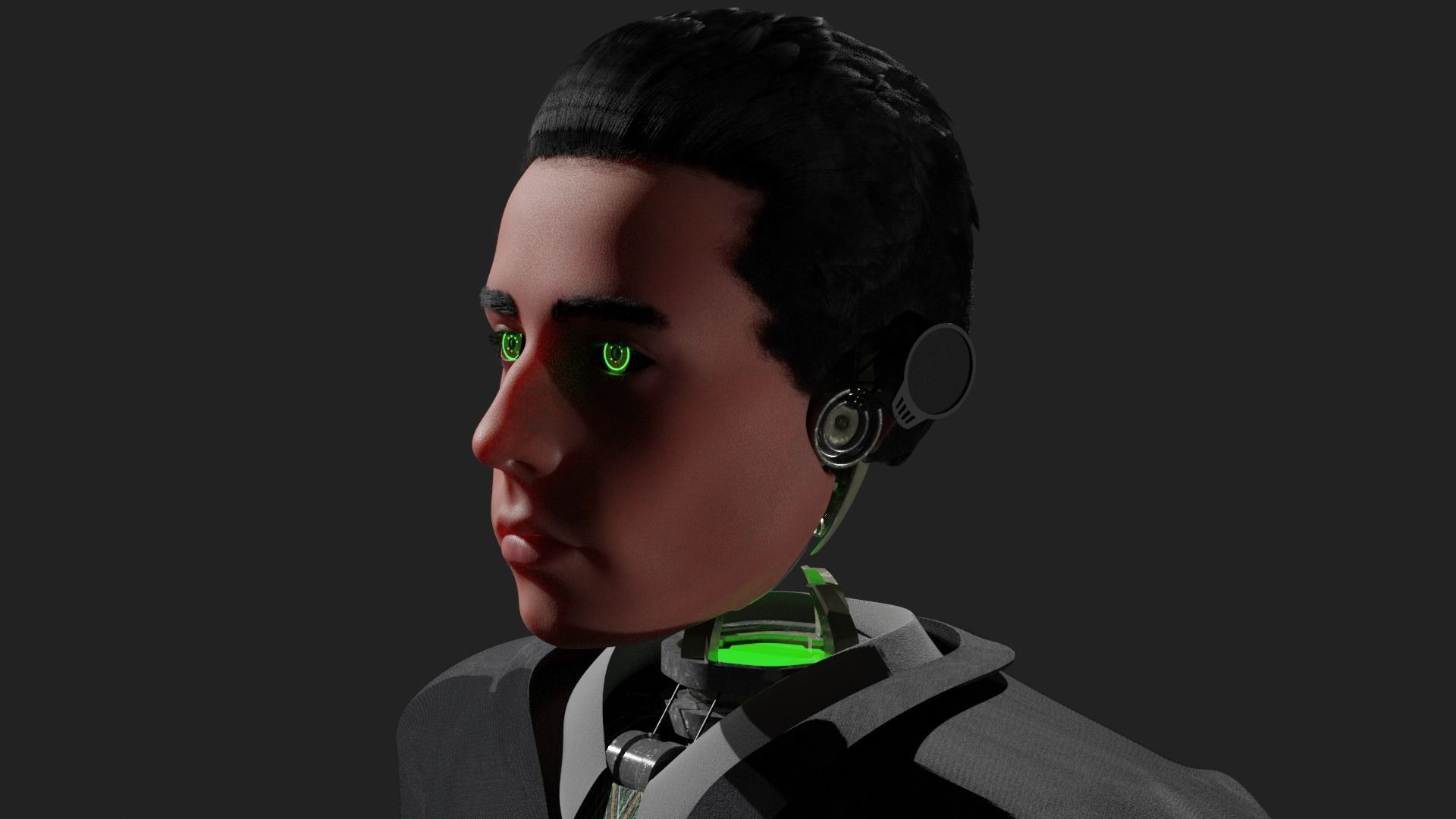 Human Robot 3D model_8