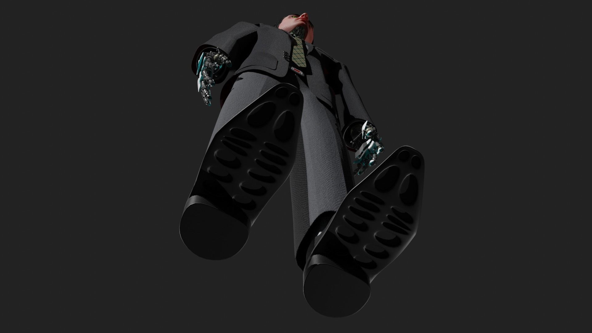 Human Robot 3D model_5