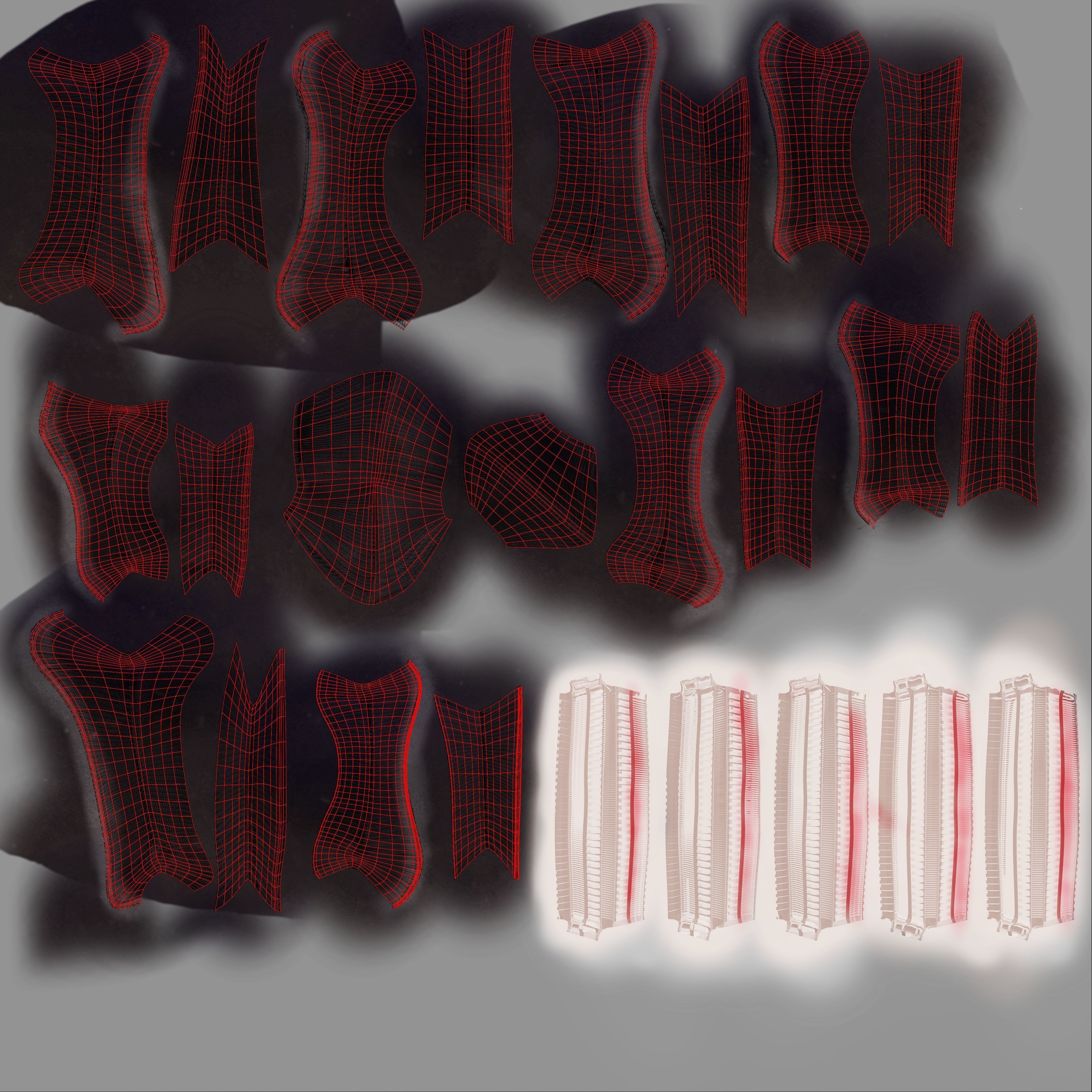 Manta Ray Animated 3D model_19