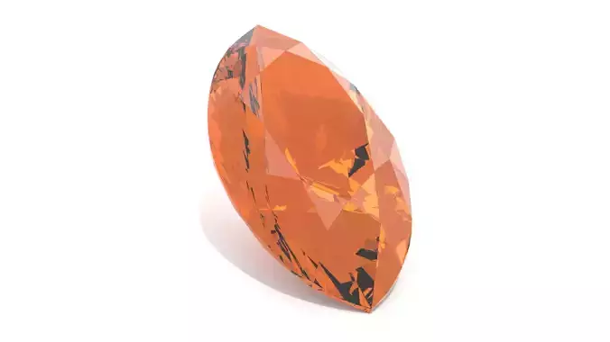 Citrine Gem - Marquise Cut