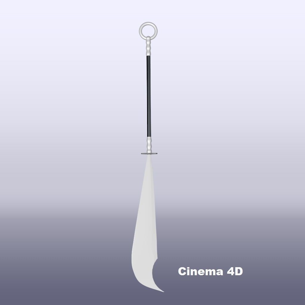 glaive of elsinor 3D model_6