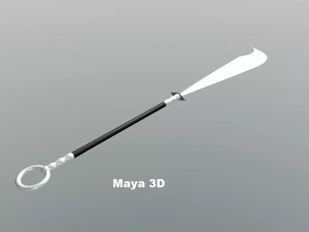 glaive of elsinor 3D model_0
