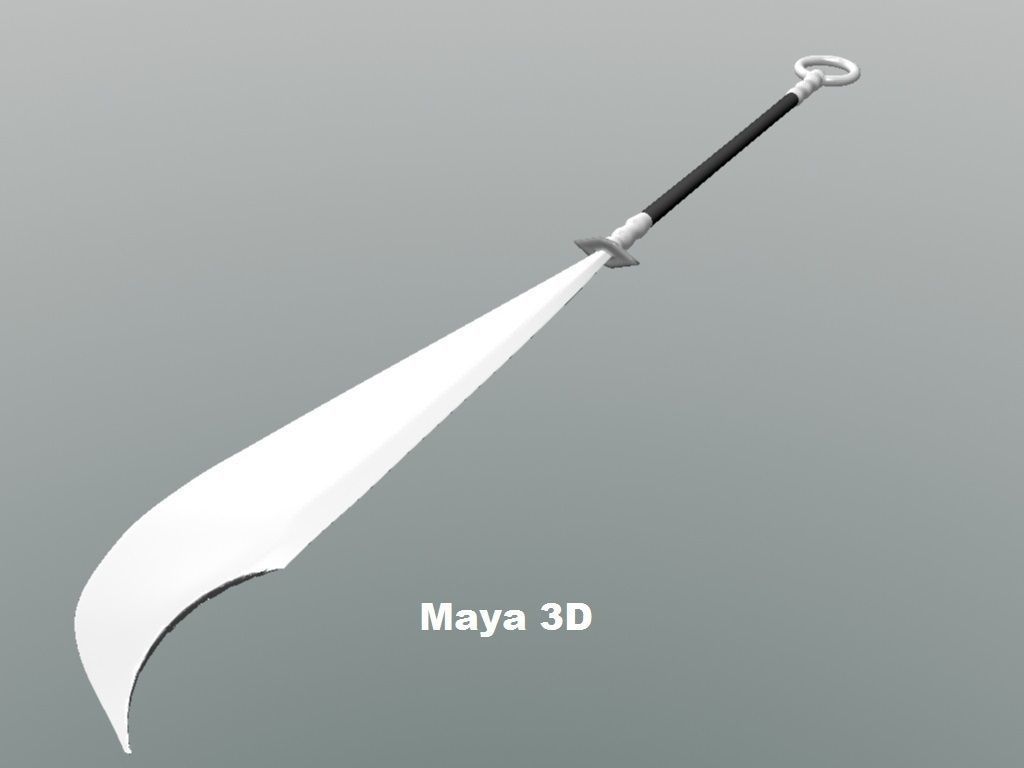 glaive of elsinor 3D model_3