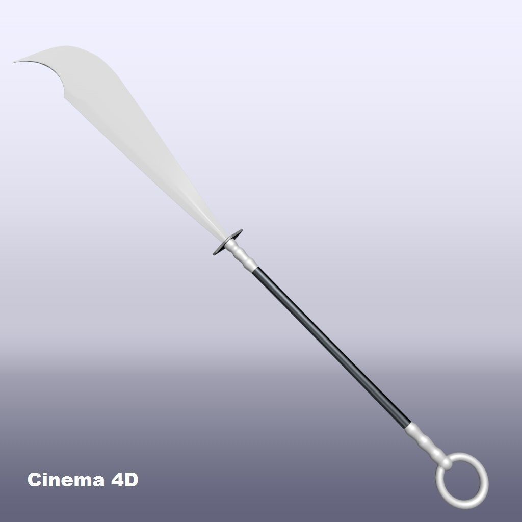 glaive of elsinor 3D model_7