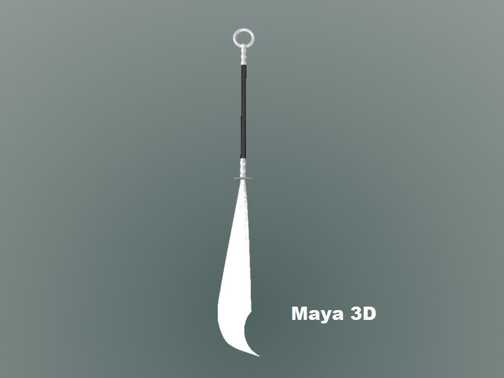 glaive of elsinor 3D model_1