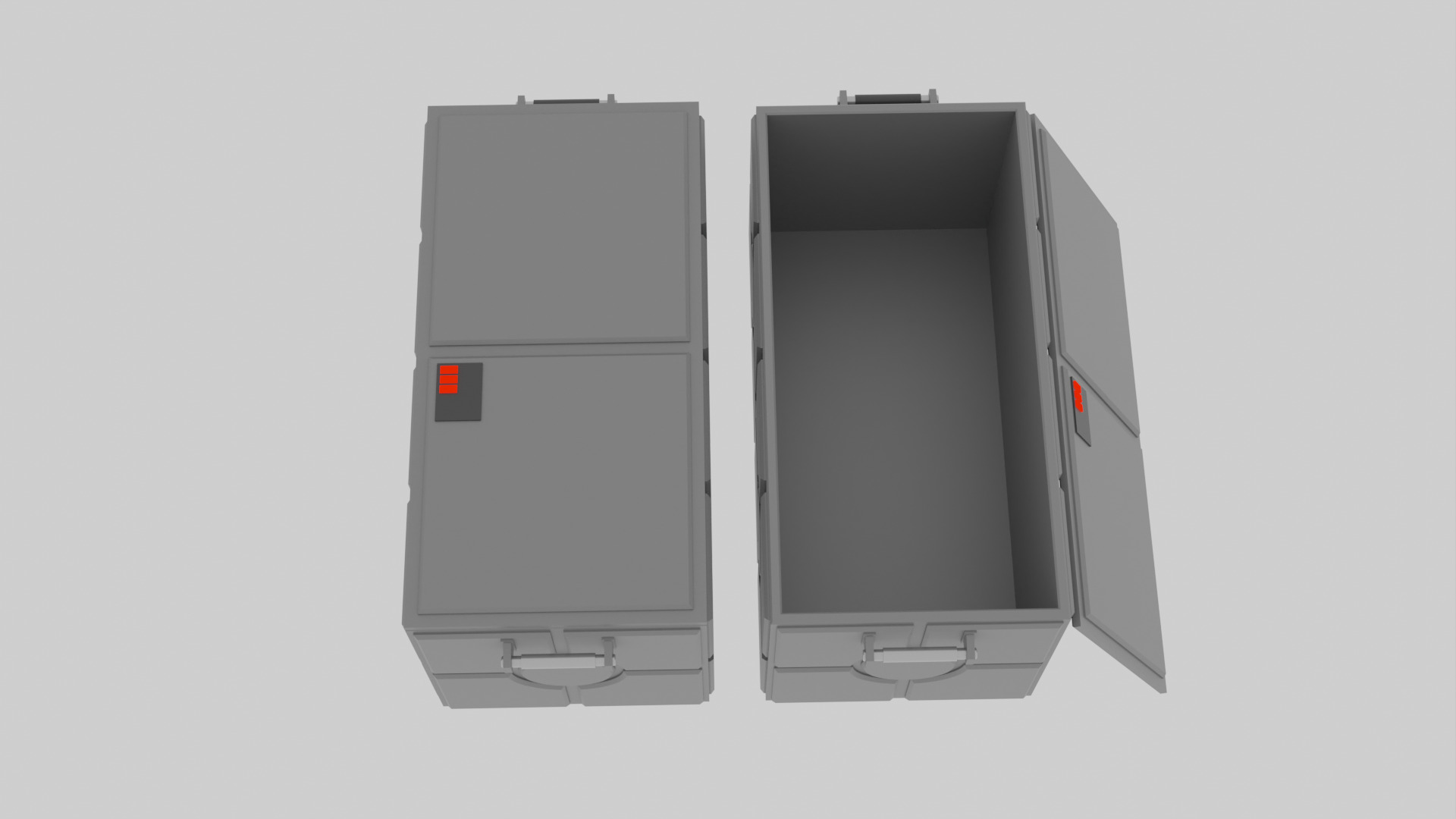 Star Wars Crate-001 Low-poly 3D model_6