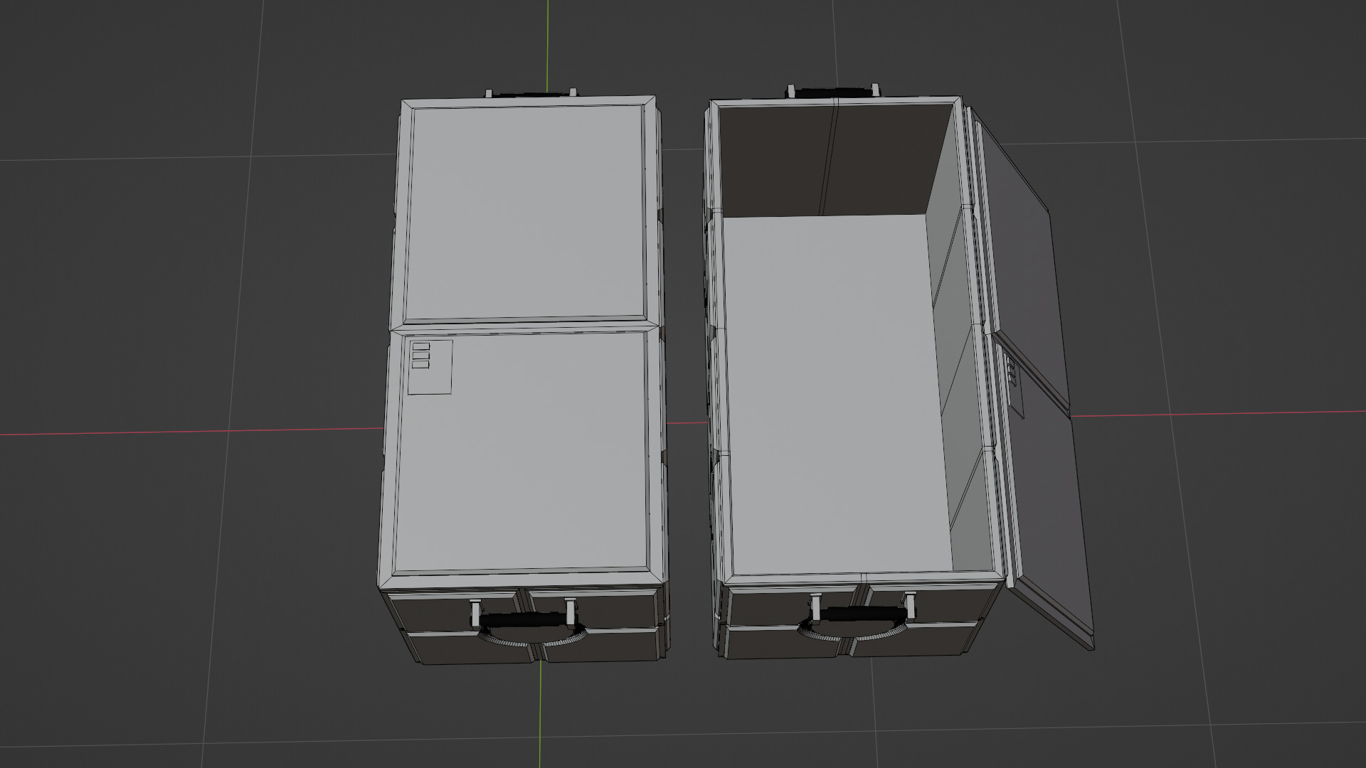 Star Wars Crate-001 Low-poly 3D model_7