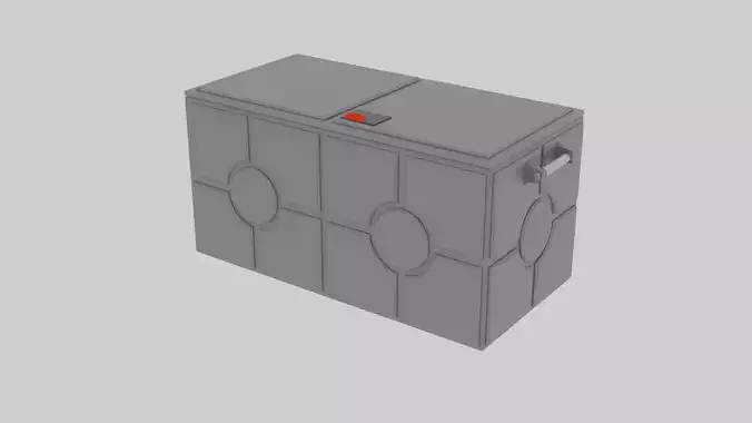 Star Wars Crate-001 Low-poly 3D model