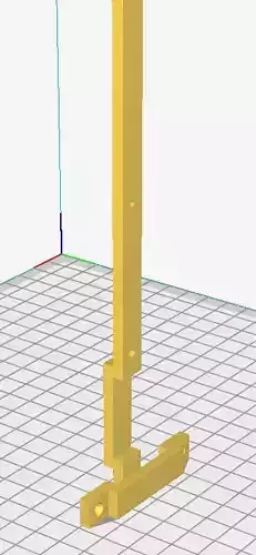 Pigeon deterrent balcony handle 