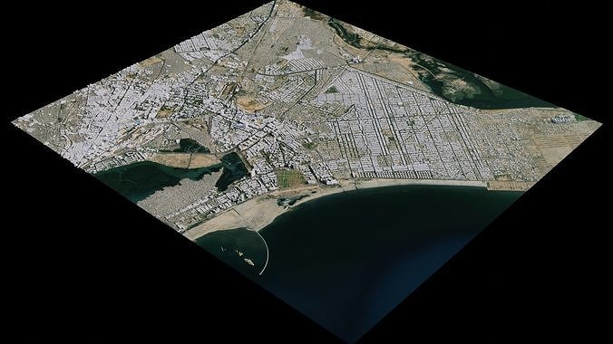 Karachi - Pakistan 3D model