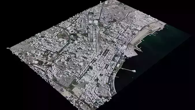 Baku - Azerbaijan 3D model