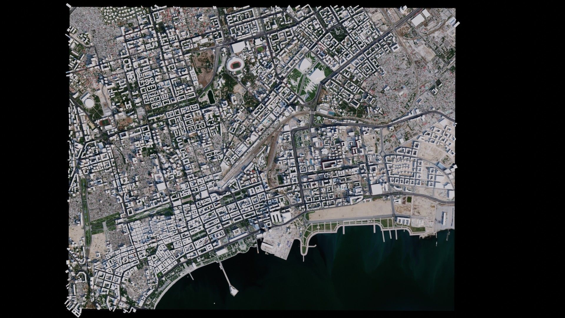 Baku - Azerbaijan 3D model_2
