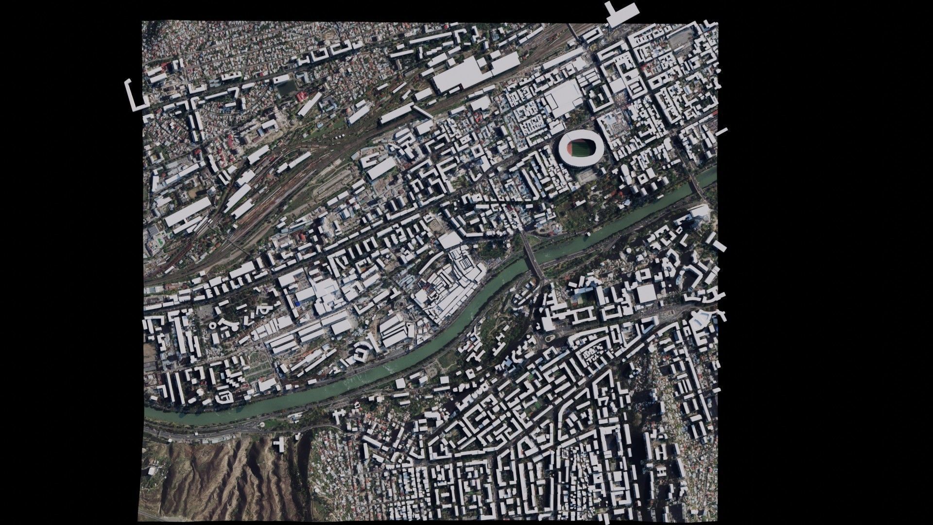 Tbilsi - Georgia 3D model_2