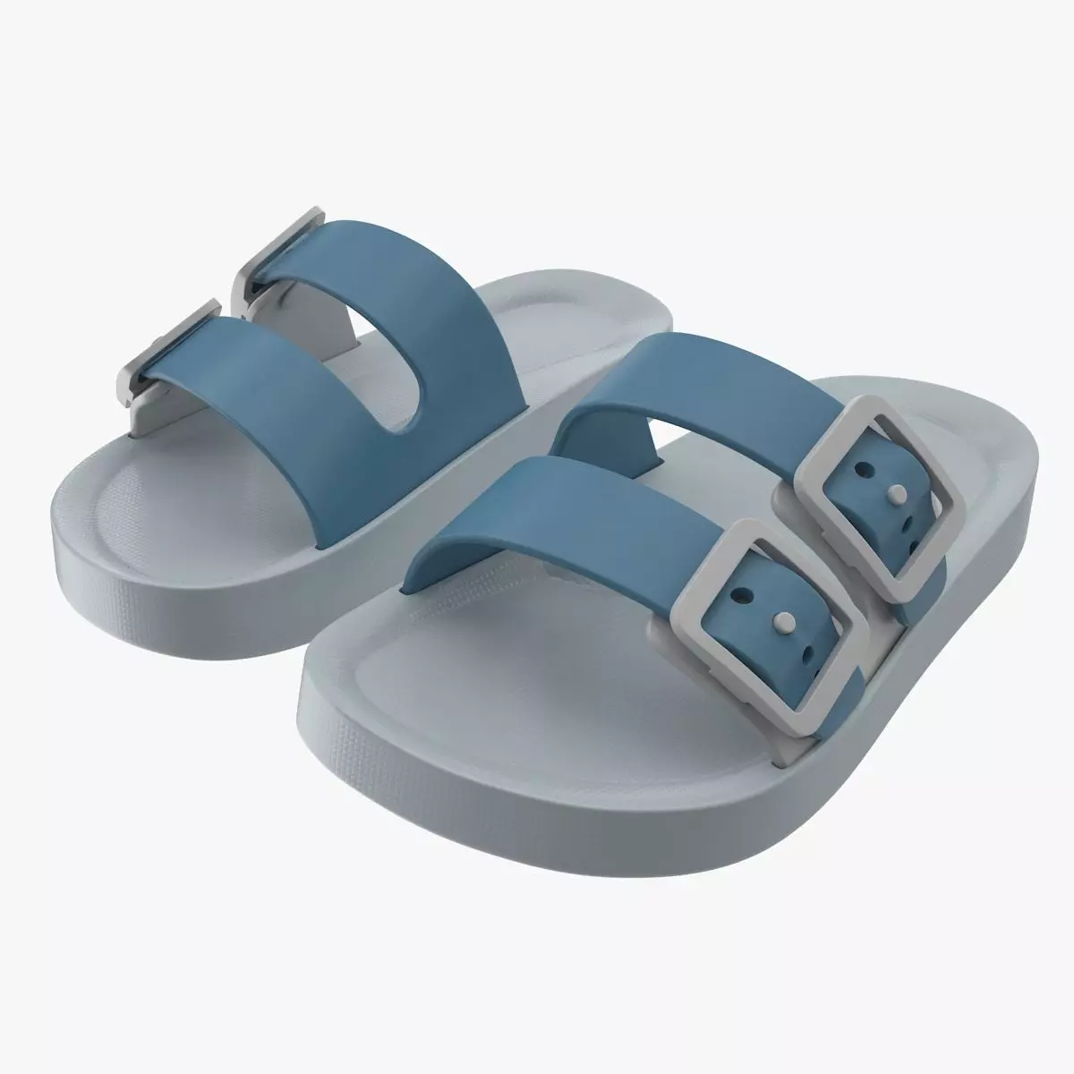 Children Sandals Low-poly 3D model_0