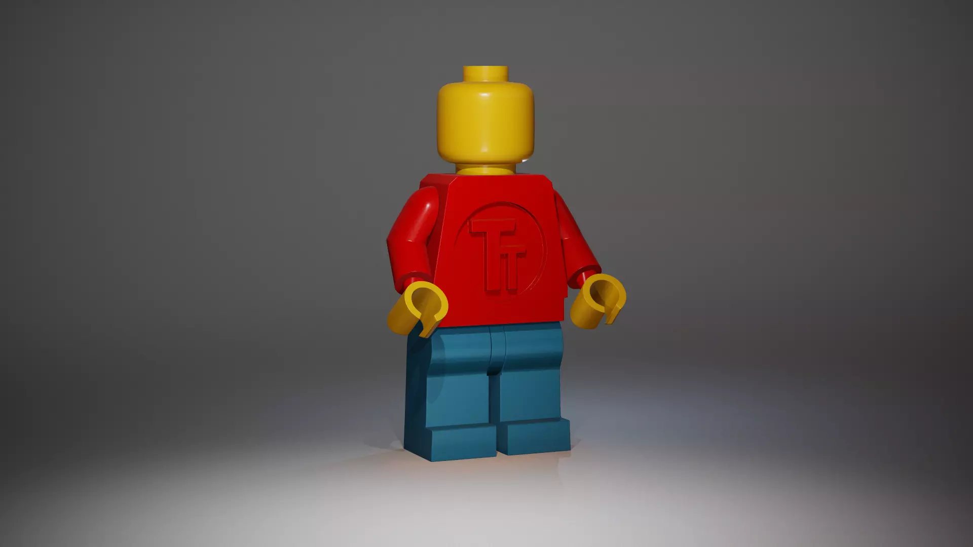 Lego Man Web Topteando Free 3D model