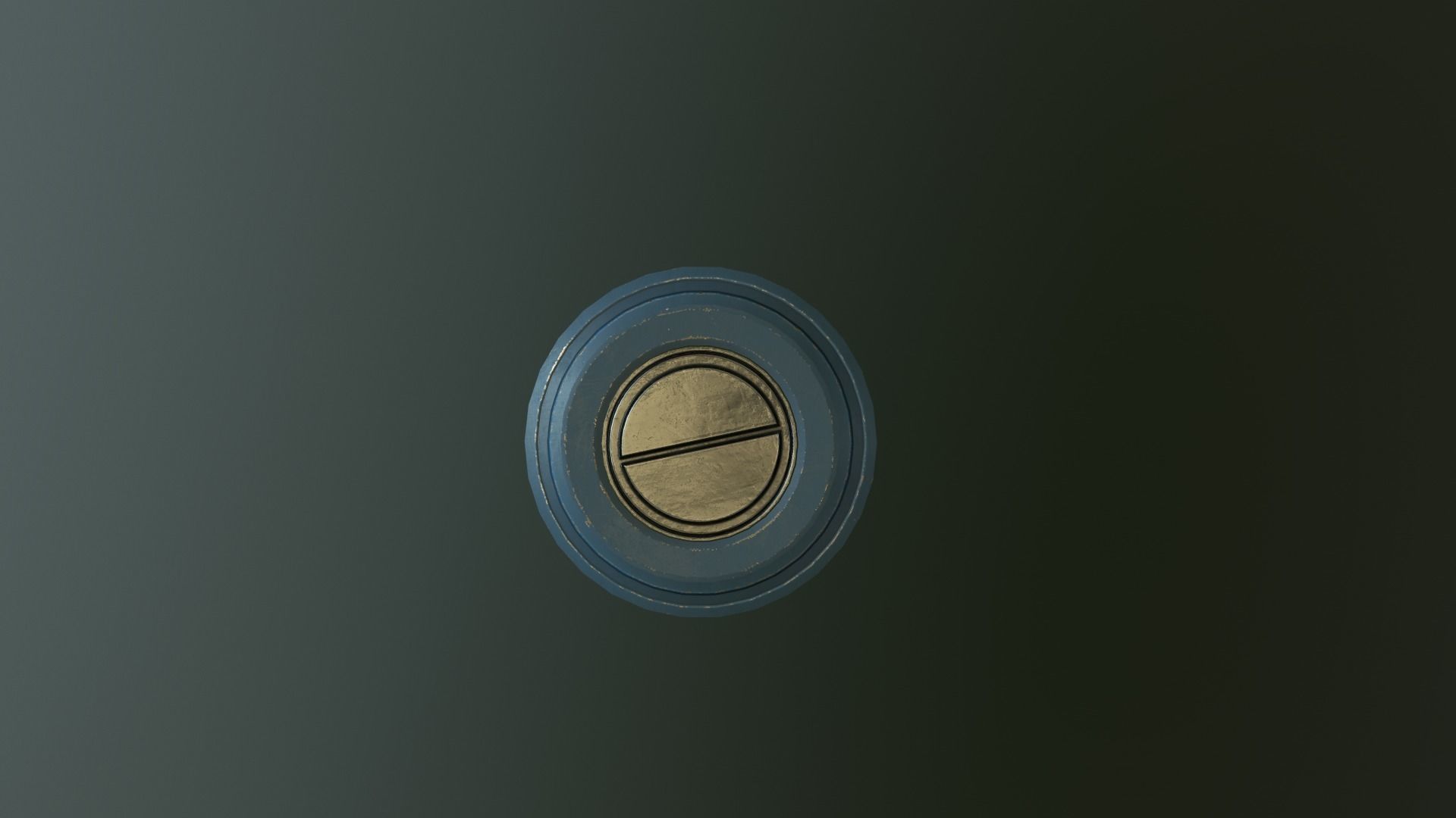 Sci Fi Power Cell Low-poly 3D model_5