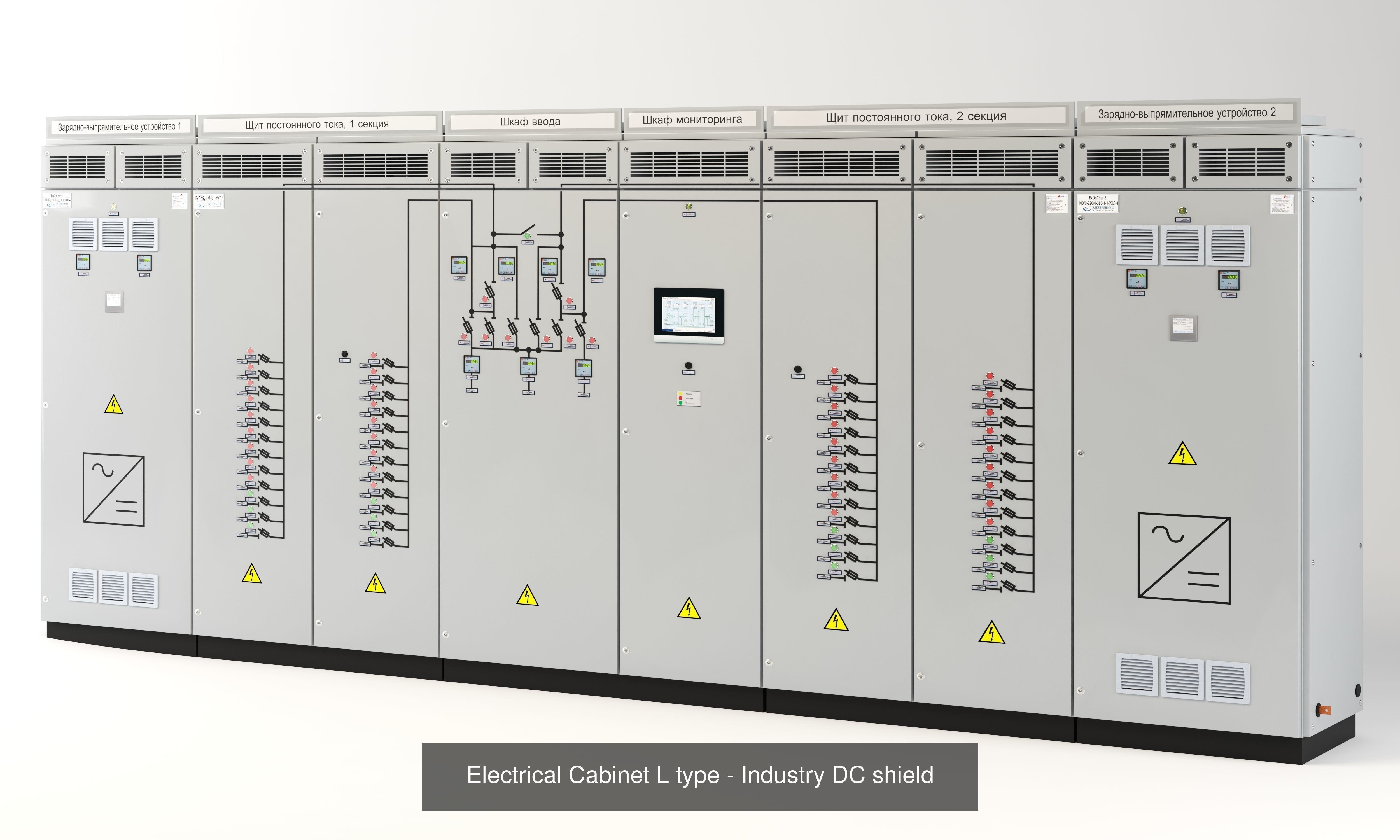Electrical Cabinets 3D Model Collection_2