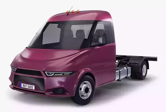 Generic Truck Chassis Frame v 1 3D model