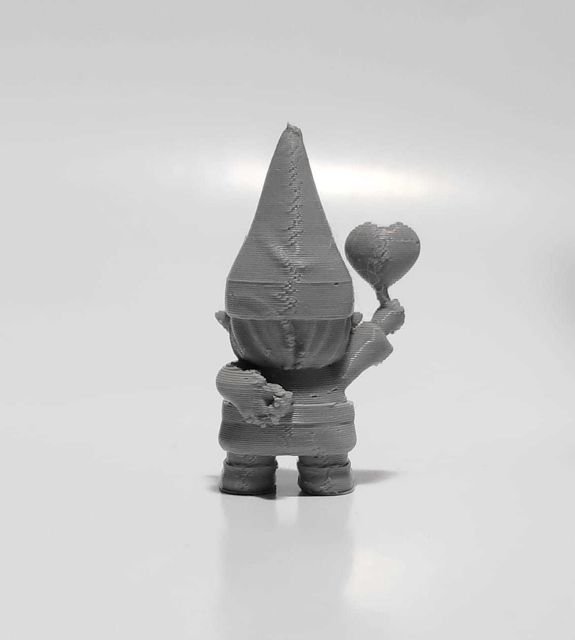 Gnome Heart - Valentine Day 3D print model_7
