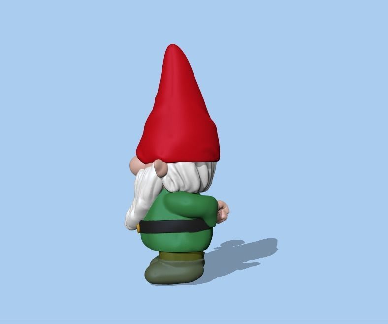 Gnome Heart - Valentine Day 3D print model_2