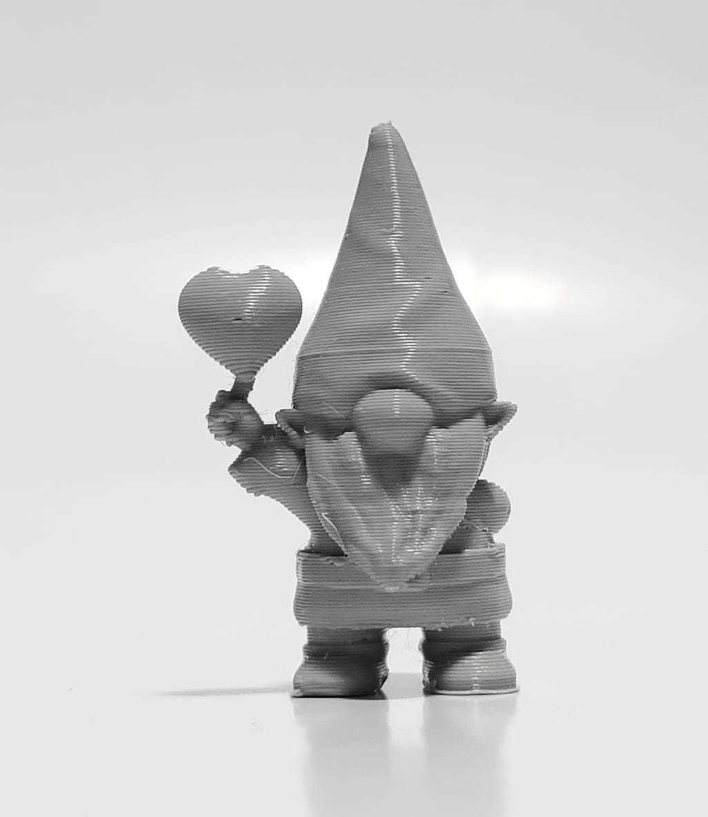Gnome Heart - Valentine Day 3D print model_3