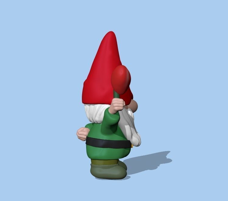 Gnome Heart - Valentine Day 3D print model_1