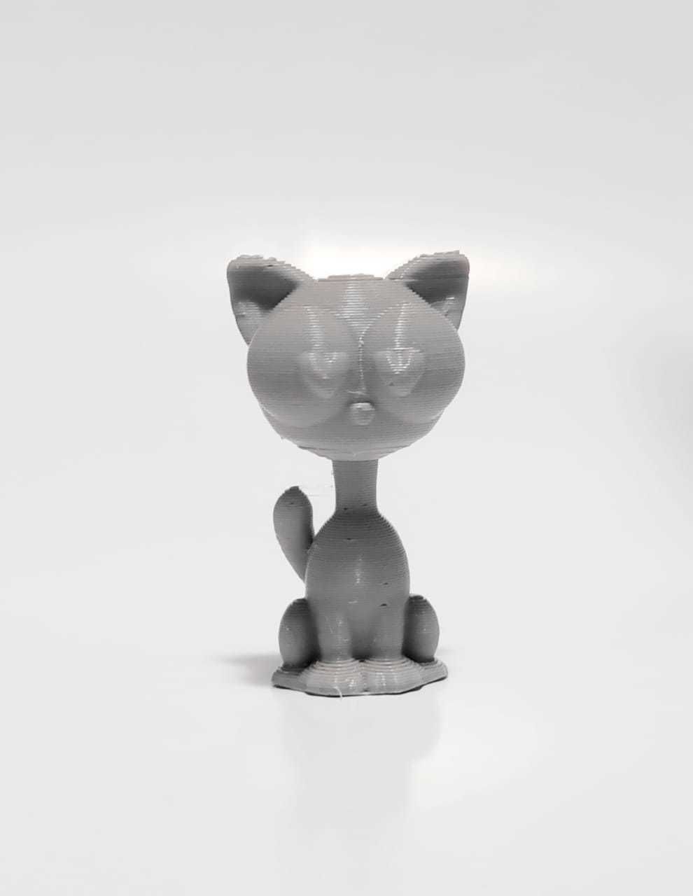 Cat Heart Eyes - Valentine Day 3D print model_3