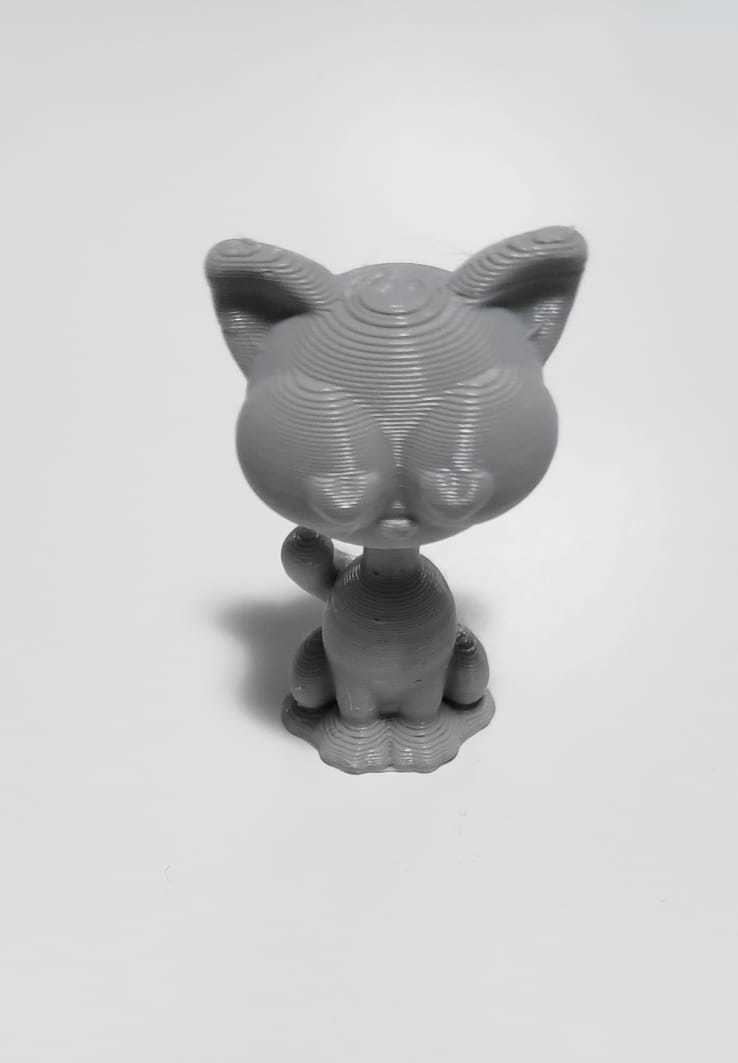 Cat Heart Eyes - Valentine Day 3D print model_6